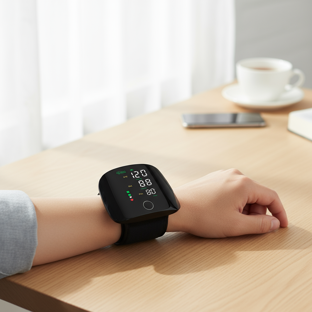 Smart Wrist Blood Pressure Monitor