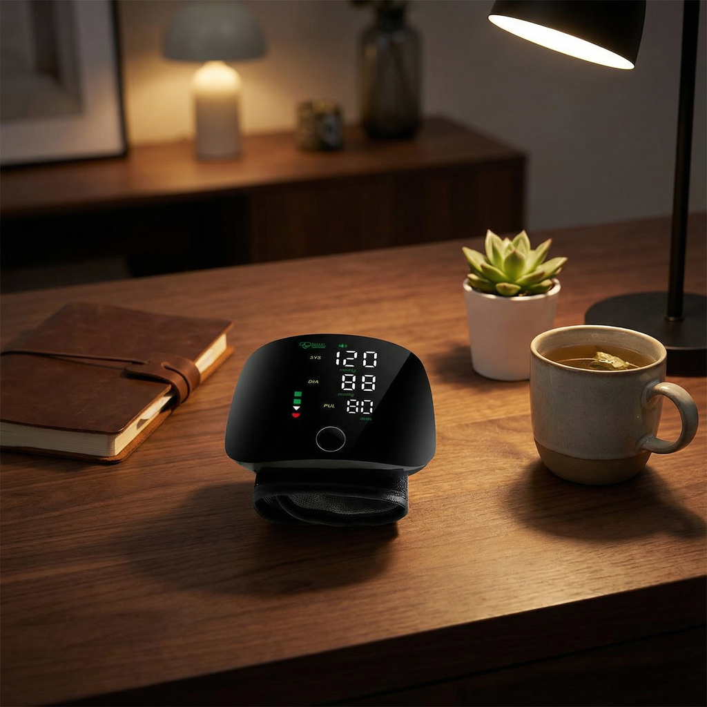 Smart Wrist Blood Pressure Monitor