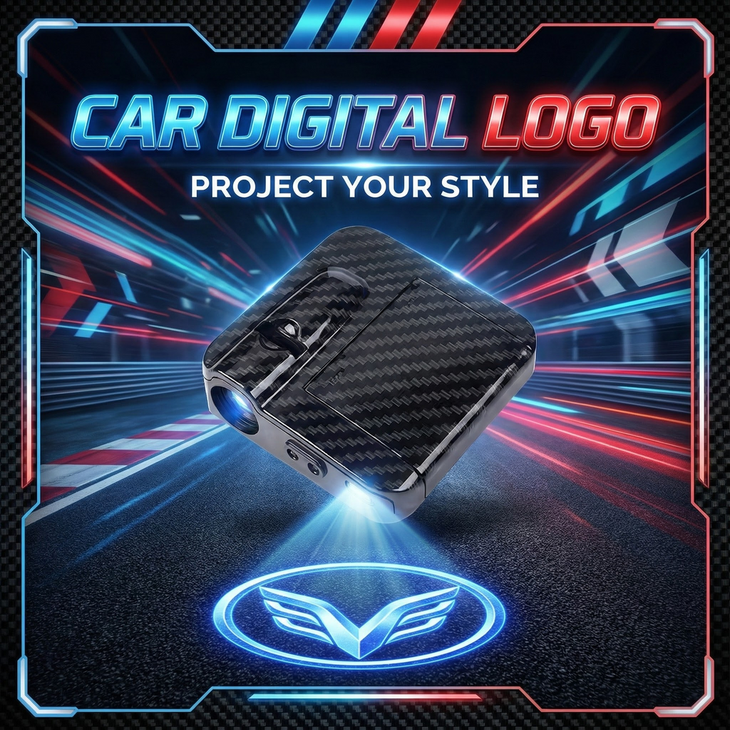 Car digital logo