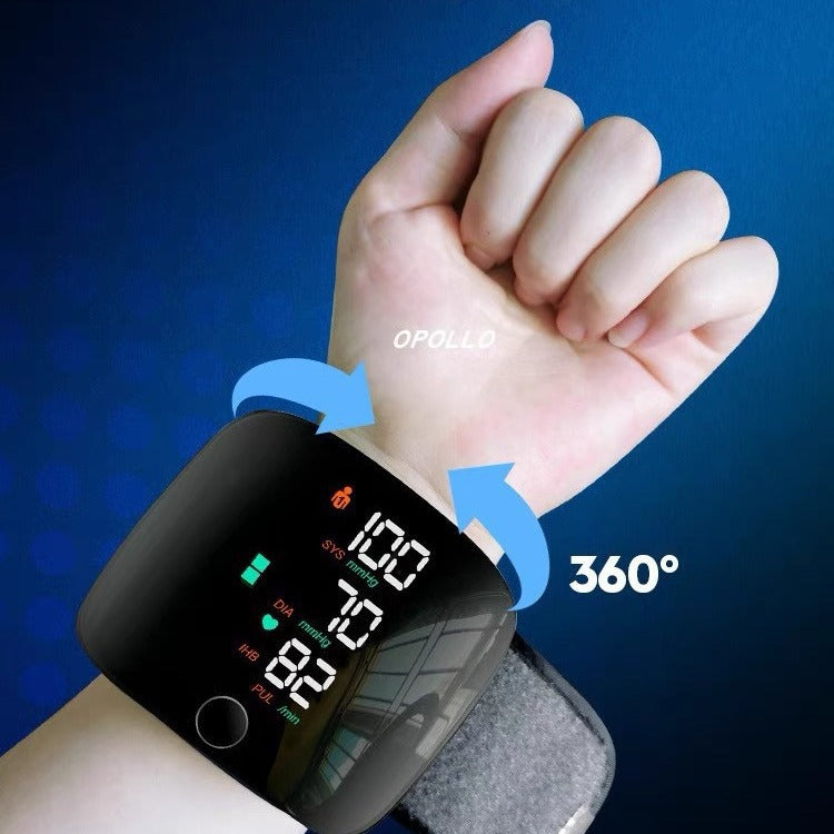 Smart Wrist Blood Pressure Monitor
